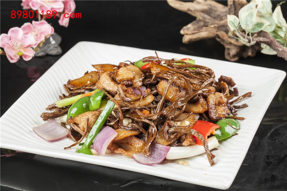 茶树菇猪颈肉